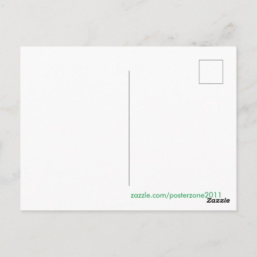 Postkarte (Rückseite)