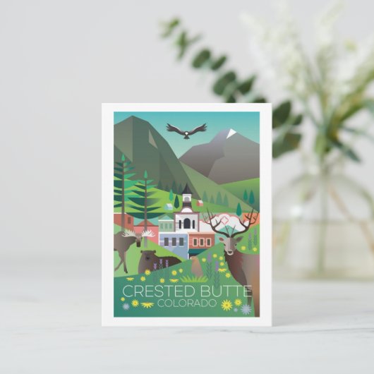 Postkarte (Stehend Vorderseite)