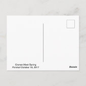 Postkarte (Rückseite)