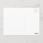 Postkarte (Rückseite)