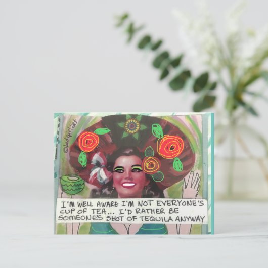 Postkarte (Stehend Vorderseite)