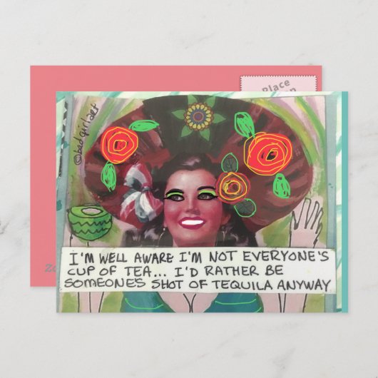 Postkarte (Vorne/Hinten)