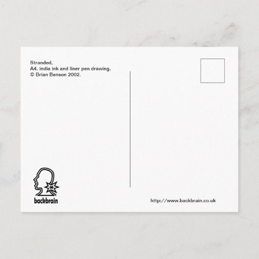 Postkarte (Rückseite)