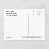 Postkarte (Rückseite)