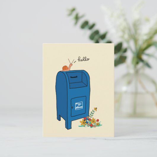 Postkarte (Stehend Vorderseite)