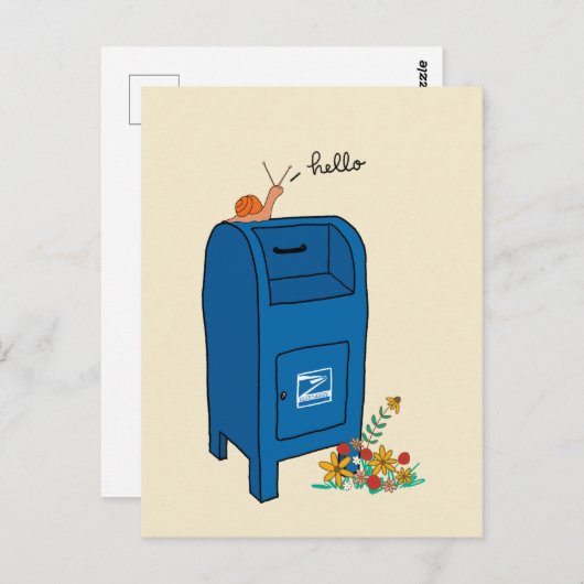 Postkarte (Vorne/Hinten)