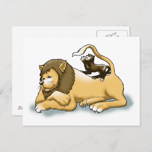 Postkarte (Vorne/Hinten)