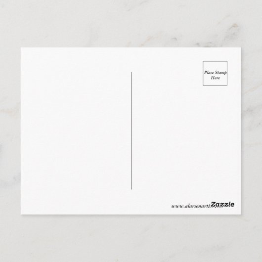 Postkarte (Rückseite)