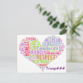 Postkarte (Stehend Vorderseite)