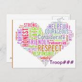 Postkarte (Vorne/Hinten)