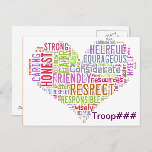 Postkarte (Vorne/Hinten)