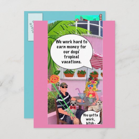 POSTKARTE (Vorne/Hinten)