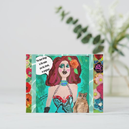 Postkarte (Stehend Vorderseite)