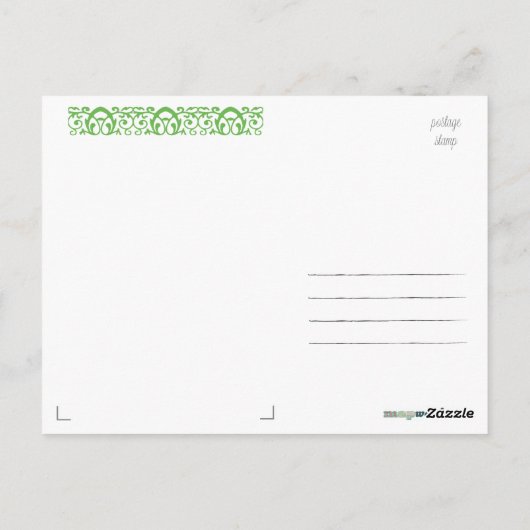 Postkarte (Rückseite)