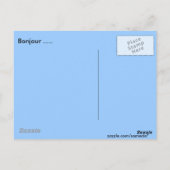 Postkarte (Rückseite)