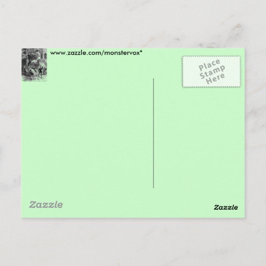 Postkarte (Rückseite)