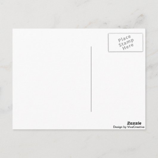 Postkarte (Rückseite)