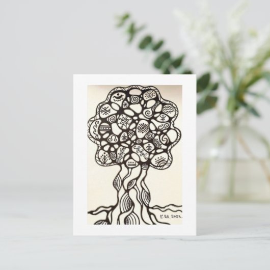 Postkarte (Stehend Vorderseite)