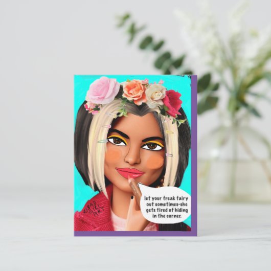 POSTKARTE (Stehend Vorderseite)