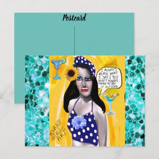 Postkarte (Vorne/Hinten)