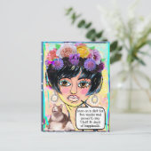 POSTKARTE (Stehend Vorderseite)