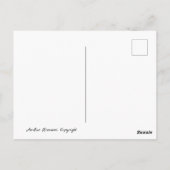 Postkarte (Rückseite)