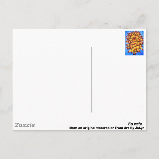 Postkarte (Rückseite)