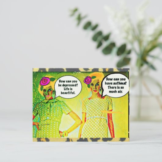 Postkarte (Stehend Vorderseite)