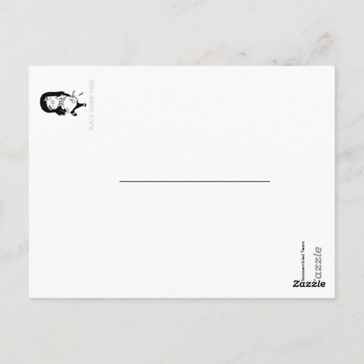 Postkarte (Rückseite)