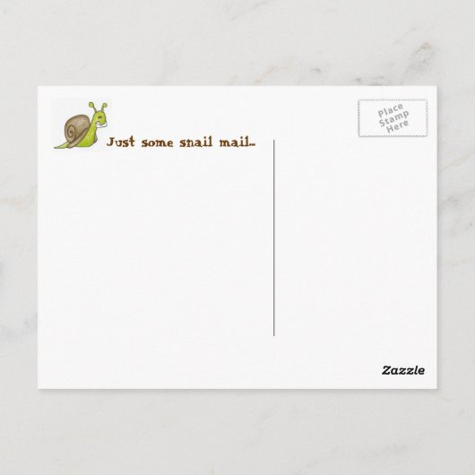 Postkarte (Rückseite)