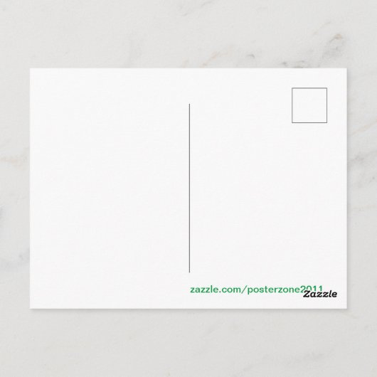 Postkarte (Rückseite)