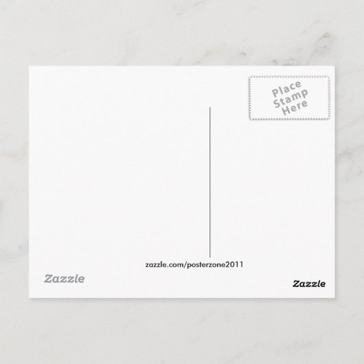 Postkarte (Rückseite)