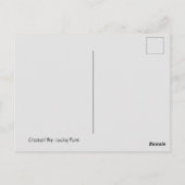 Postkarte (Rückseite)