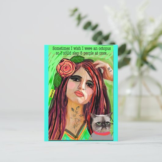 POSTKARTE (Stehend Vorderseite)