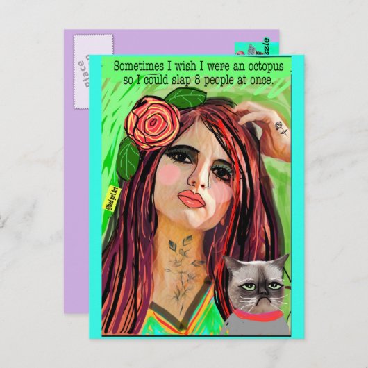 POSTKARTE (Vorne/Hinten)