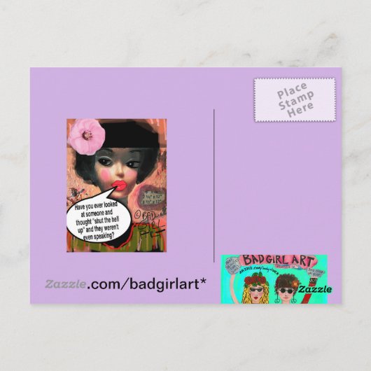 POSTKARTE (Rückseite)