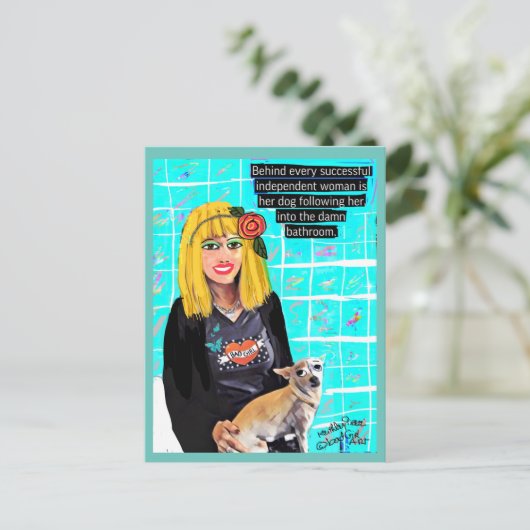 POSTKARTE (Stehend Vorderseite)