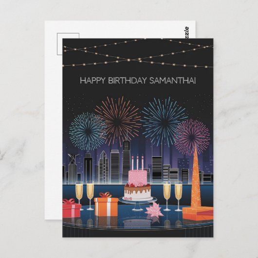 Postkarte (Vorne/Hinten)