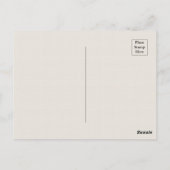 Postkarte (Rückseite)