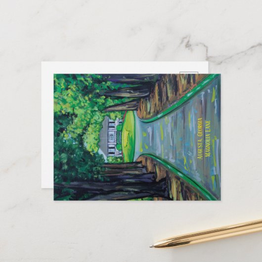 Postkarte (Vorderseite/Rückseite Beispiel)