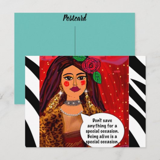 Postkarte (Vorne/Hinten)