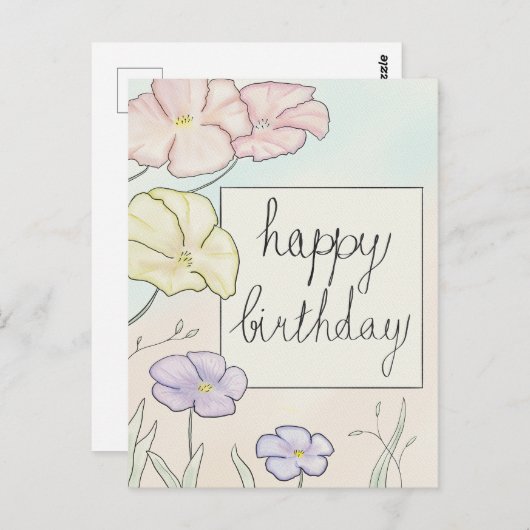 Postkarte (Vorne/Hinten)