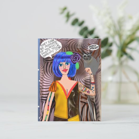 POSTKARTE (Stehend Vorderseite)