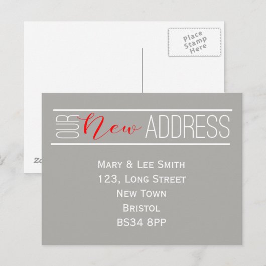 Postkarte (Vorne/Hinten)