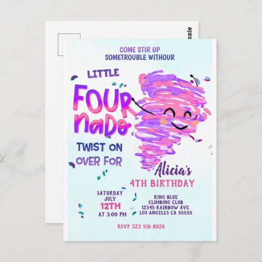 Postkarte (Vorne/Hinten)