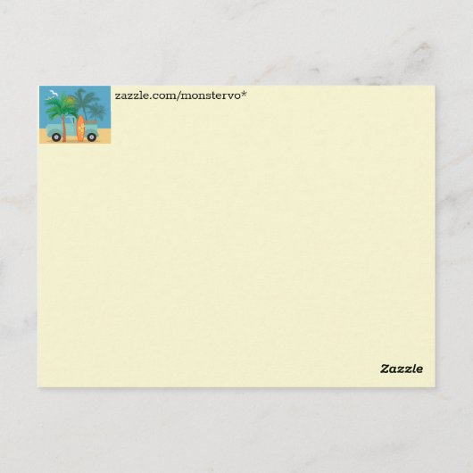 Postkarte (Rückseite)