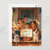 Postkarte (Vorne/Hinten)