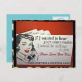 POSTKARTE (Vorne/Hinten)