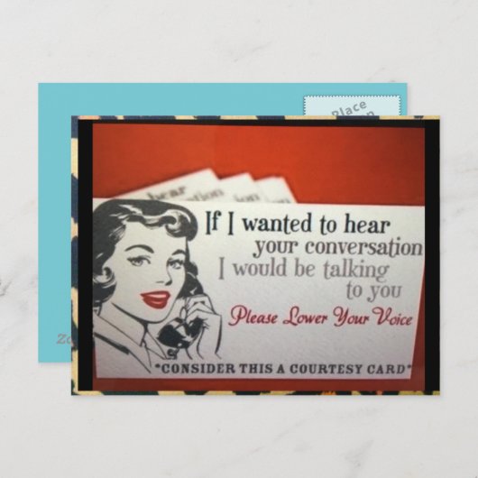 POSTKARTE (Vorne/Hinten)