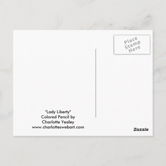 Postkarte (Rückseite)